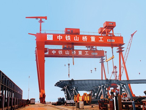 MU800t造船(chuán)門(mén)式起重機(jī)